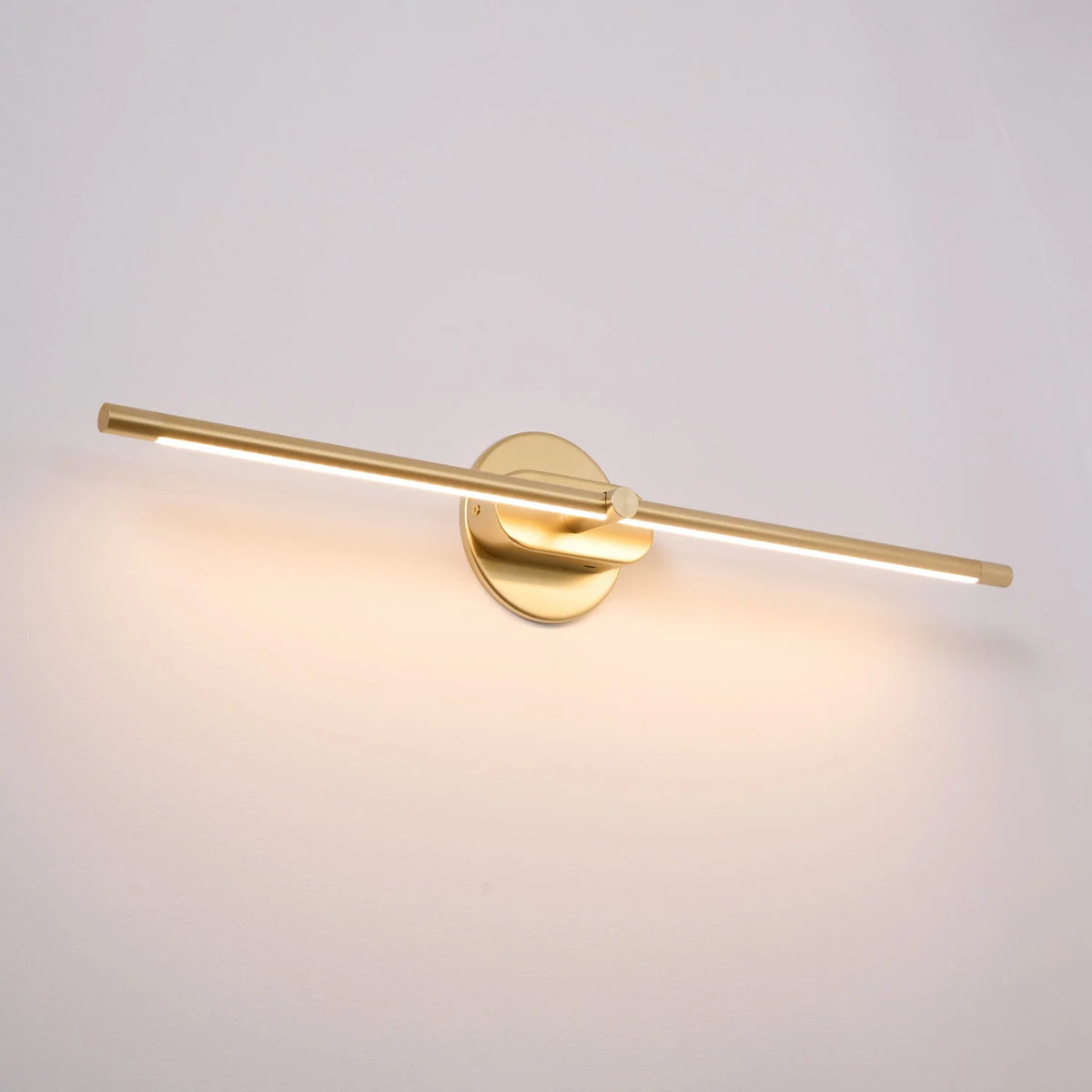 Wall Sconce Slim USB Rechargeable 3-Color Dimmable Light