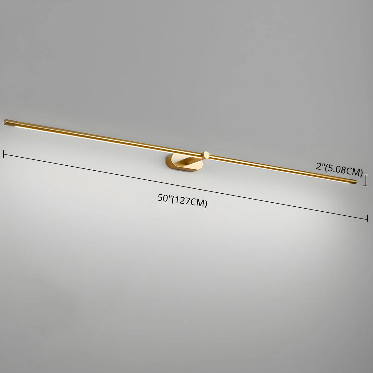 Wall Sconce Slim USB Rechargeable 3-Color Dimmable Light