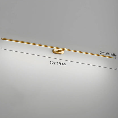 Wall Sconce Slim USB Rechargeable 3-Color Dimmable Light