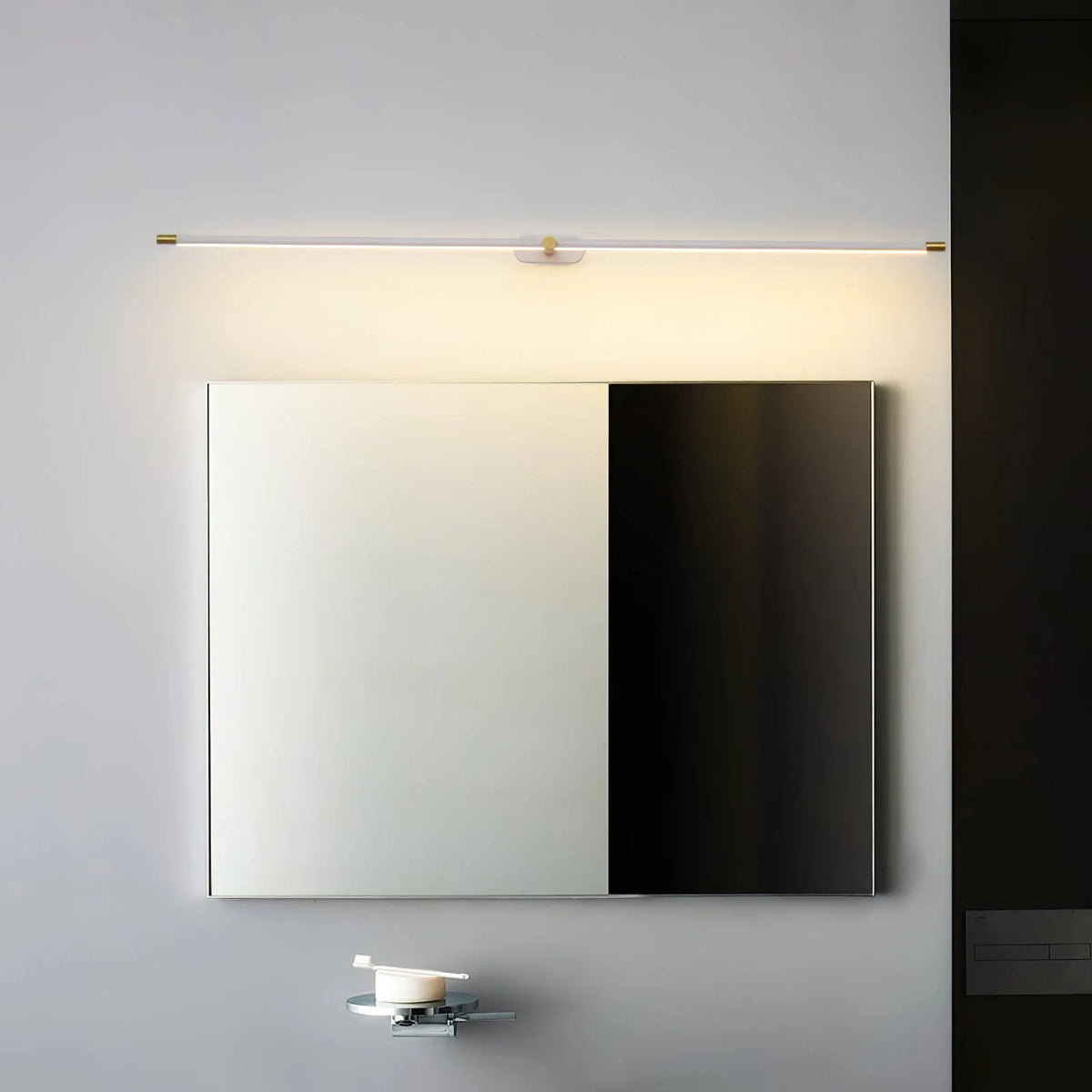 Wall Sconce Slim USB Rechargeable 3-Color Dimmable Light