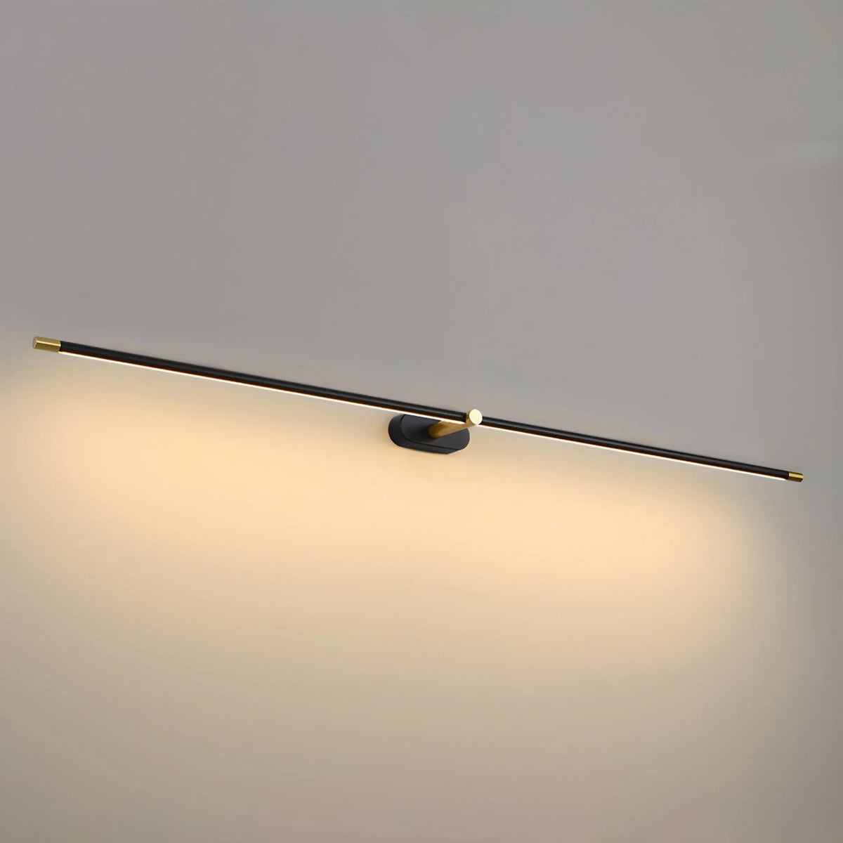 Wall Sconce Slim USB Rechargeable 3-Color Dimmable Light