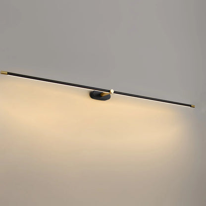 Wall Sconce Slim USB Rechargeable 3-Color Dimmable Light