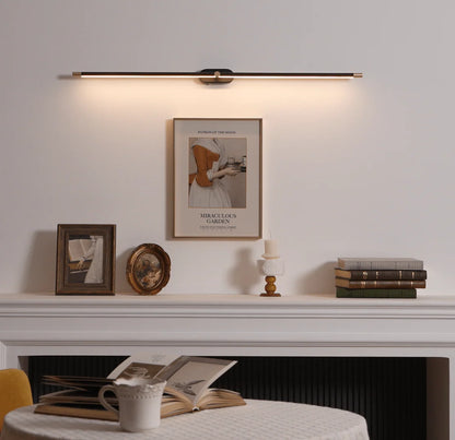 Wall Sconce Slim USB Rechargeable 3-Color Dimmable Light