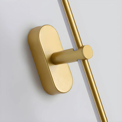 Wall Sconce Slim USB Rechargeable 3-Color Dimmable Light