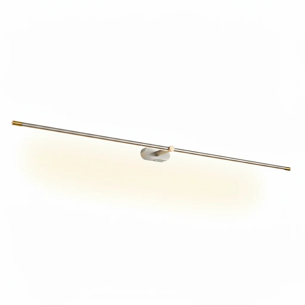 Wall Sconce Slim USB Rechargeable 3-Color Dimmable Light