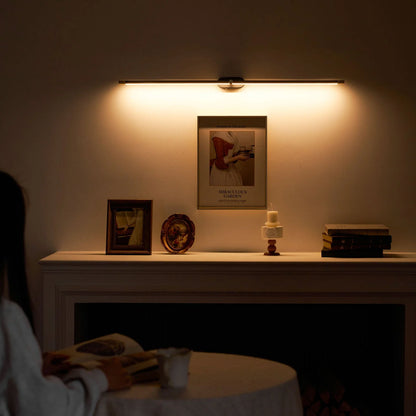 Wall Sconce Slim USB Rechargeable 3-Color Dimmable Light