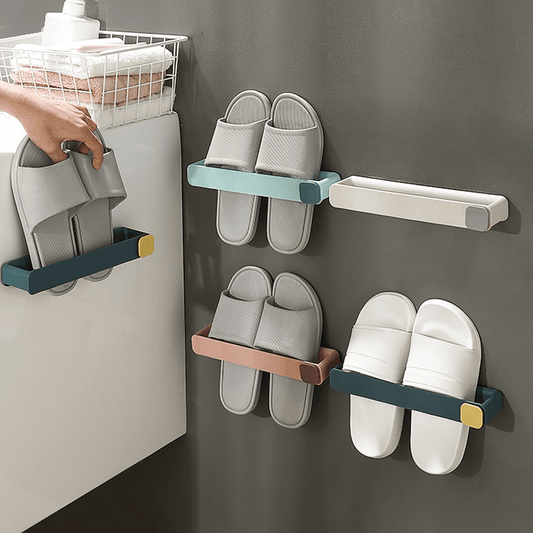 Wall Shoe Holder No-Drill Adhesive Space-Saving