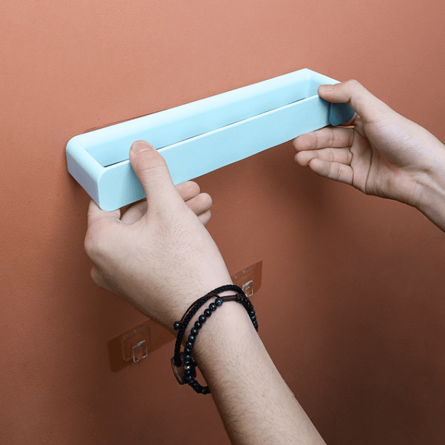 Wall Shoe Holder No-Drill Adhesive Space-Saving