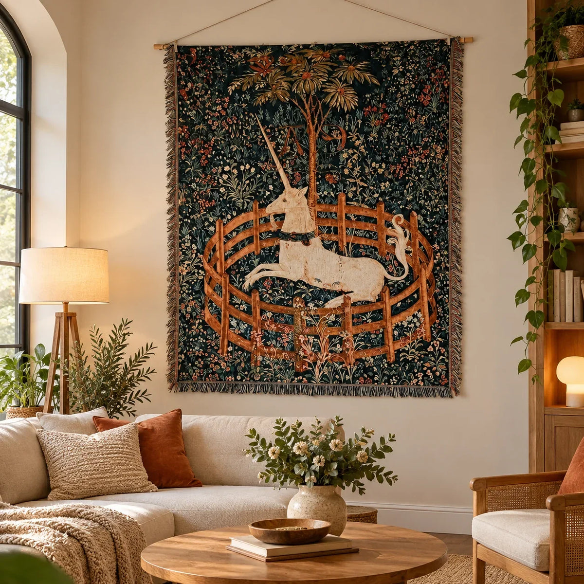 Wall Tapestry Medieval Inspired Multiple Sizes
