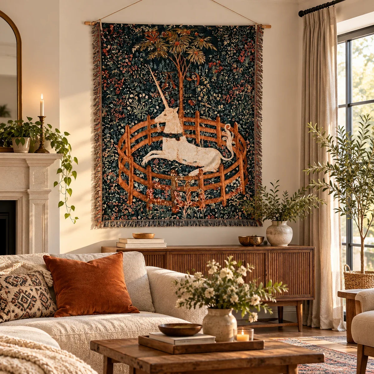 Wall Tapestry Medieval Inspired Multiple Sizes