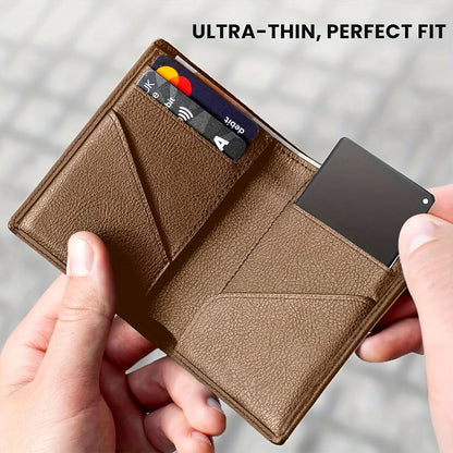 Wallet Tracking Card Ultra-Thin USB Rechargeable Find My Compatible