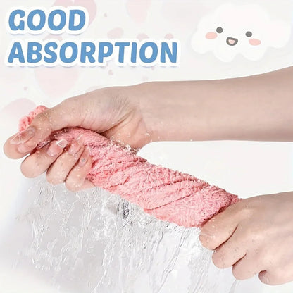 Washcloth Set 20-Piece Quick-Drying Polyester Lint-Free