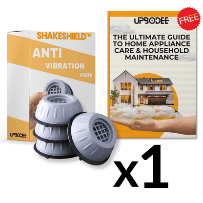 Washing Machine Anti-Vibration Pads Ribbed Non-Slip 4-Pack