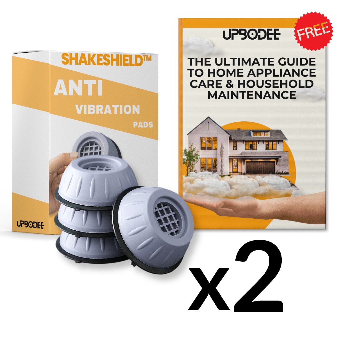 Washing Machine Anti-Vibration Pads Ribbed Non-Slip 4-Pack