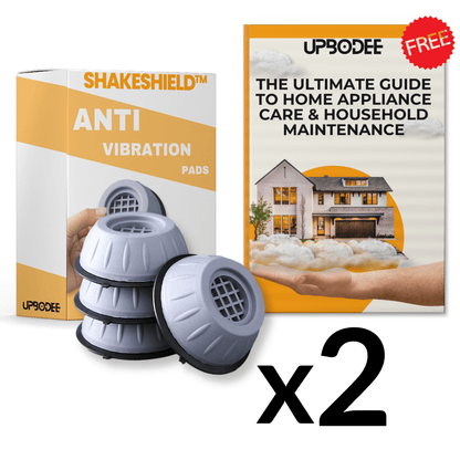Washing Machine Anti-Vibration Pads Ribbed Non-Slip 4-Pack