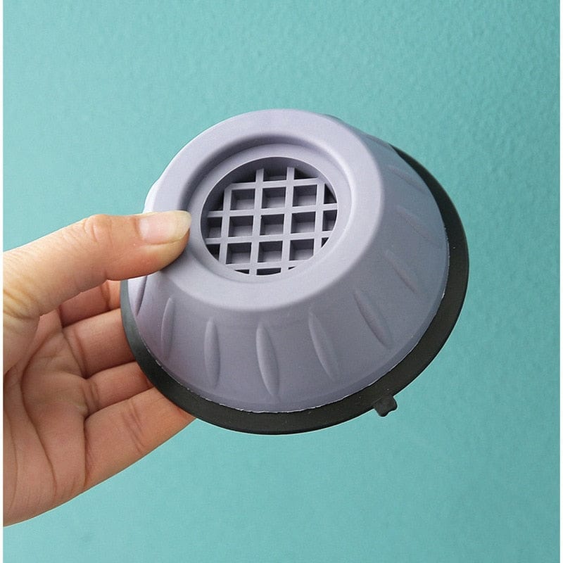 Washing Machine Anti-Vibration Pads Ribbed Non-Slip 4-Pack