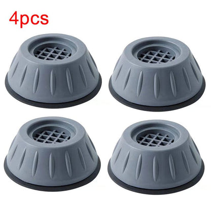 Washing Machine Anti-Vibration Pads Ribbed Non-Slip 4-Pack
