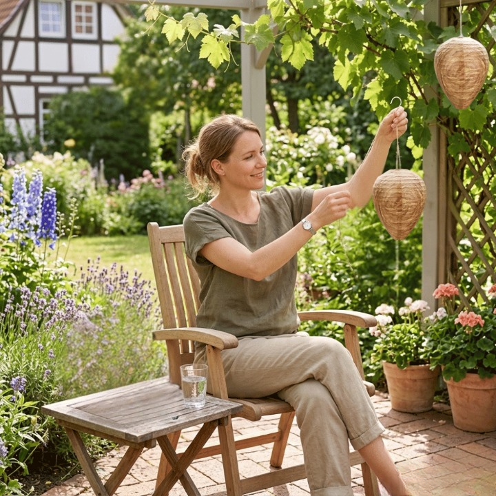 Wasp Nest Decoy Chemical Free Weatherproof Biodegradable Paper