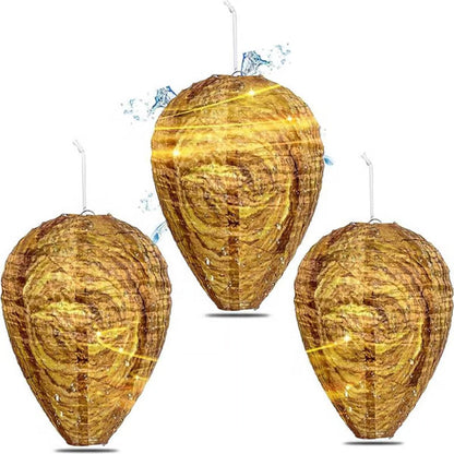 Wasp Nest Decoy Chemical Free Weatherproof Biodegradable Paper