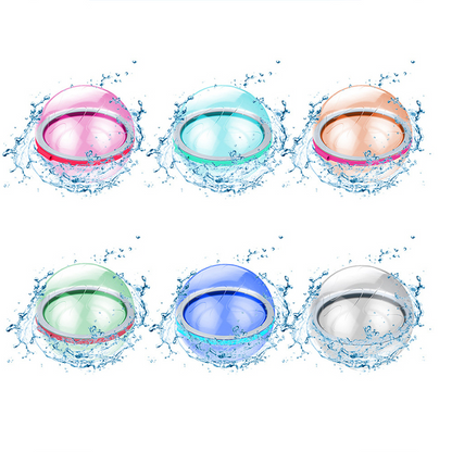 Water Balloons Magnetic Closure & Reusable Silicone