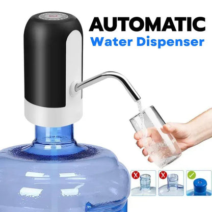 Water Dispenser Pump One-Button USB Rechargeable BPA-Free