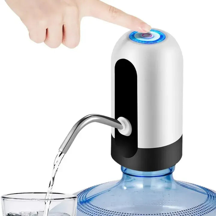 Water Dispenser Pump One-Button USB Rechargeable BPA-Free