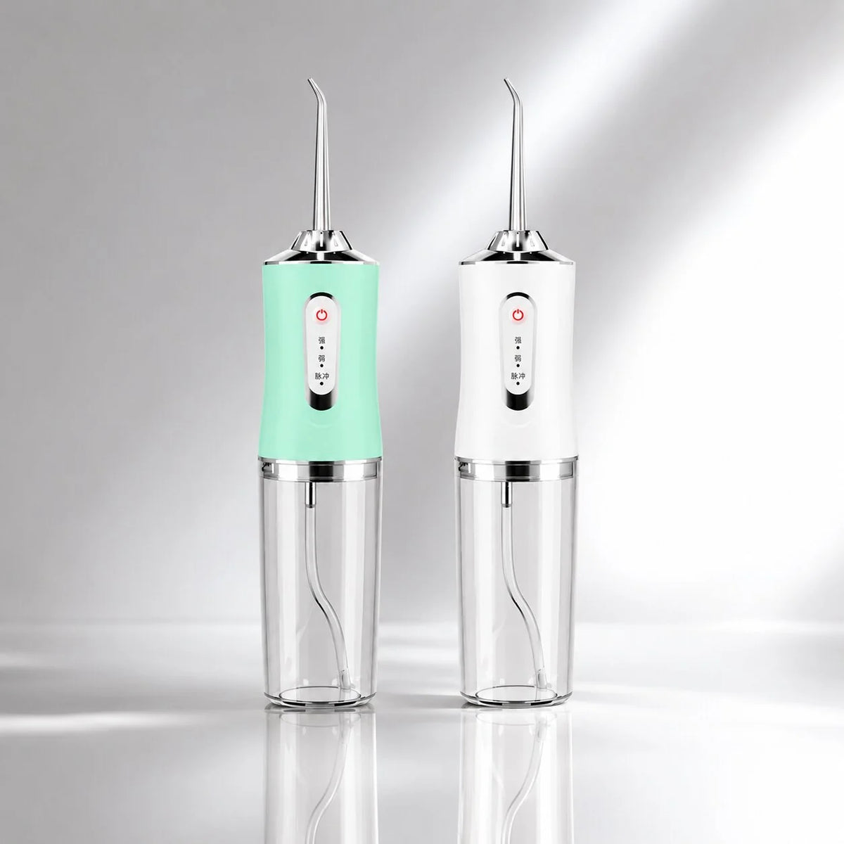 Water Flosser Cordless USB Rechargeable 360 Degree Rotating Tips