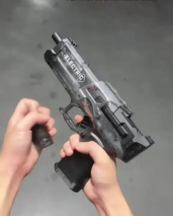 Water Gun LED Light & Silencer Removable Tank