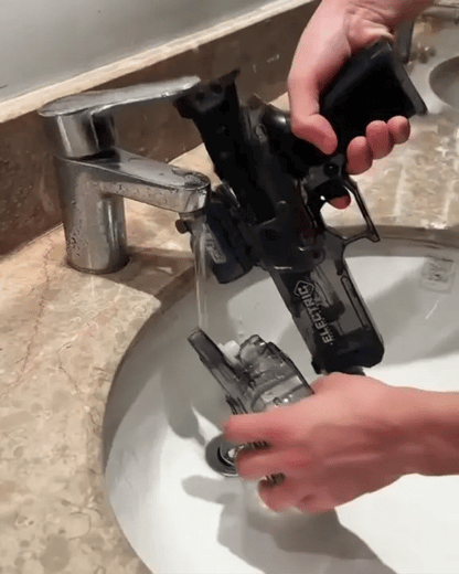 Water Gun LED Light & Silencer Removable Tank