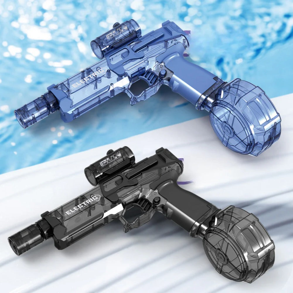 Water Gun LED Light & Silencer Removable Tank
