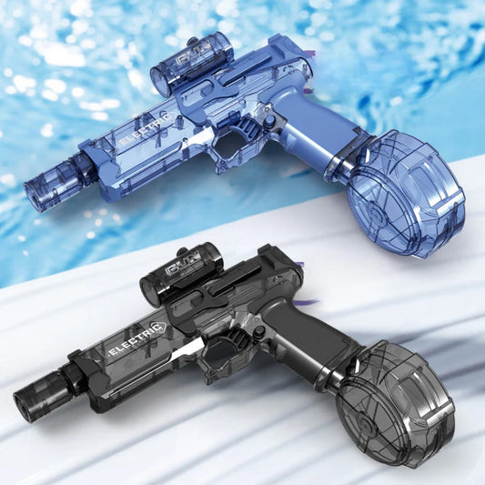 Water Gun LED Light & Silencer Removable Tank
