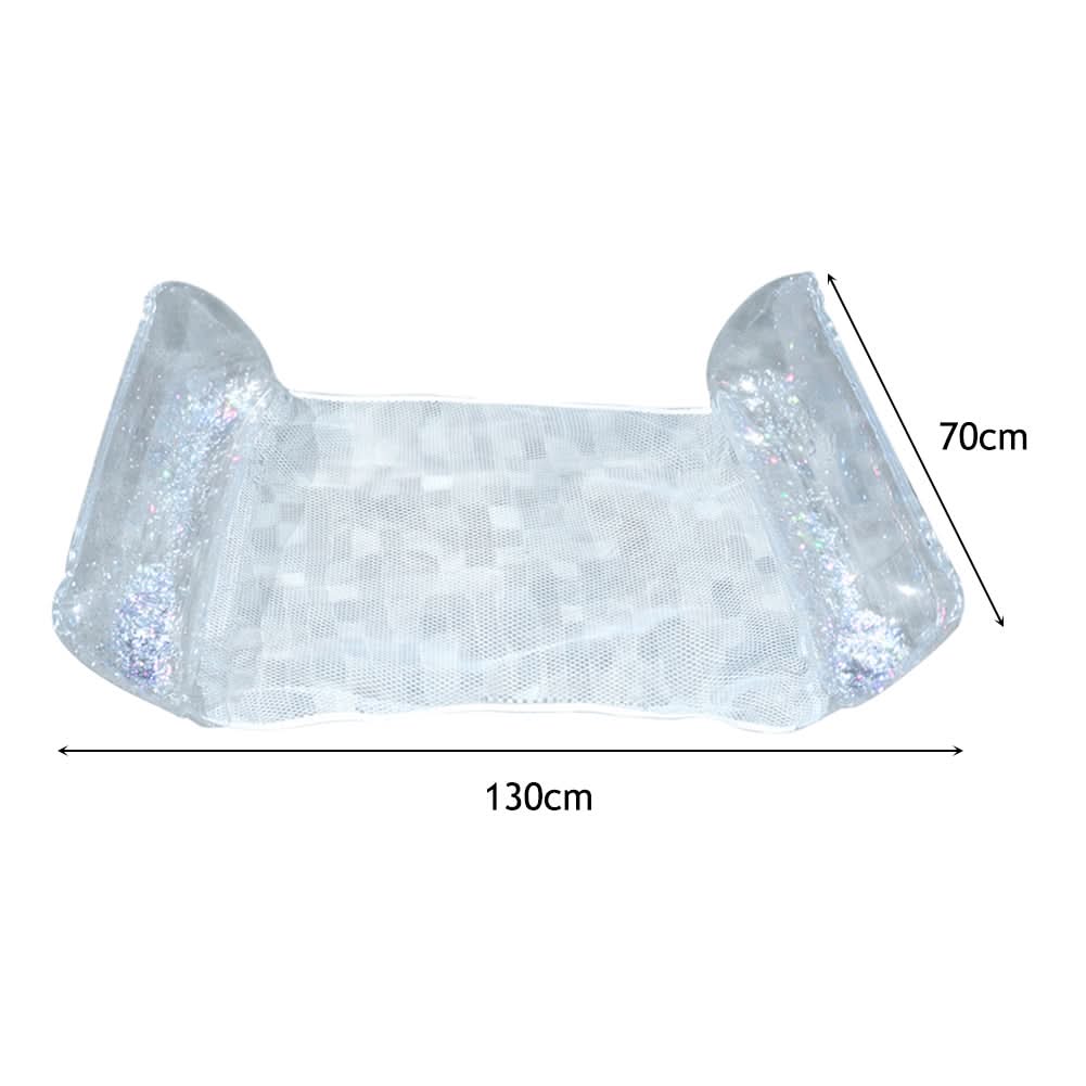 Water Hammock Inflatable With Breathable Mesh Center Foldable Design