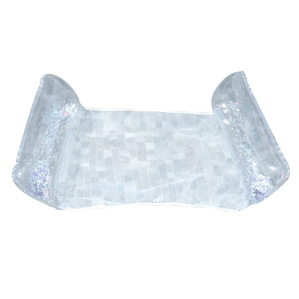 Water Hammock Inflatable With Breathable Mesh Center Foldable Design