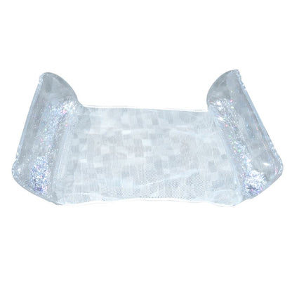 Water Hammock Inflatable With Breathable Mesh Center Foldable Design