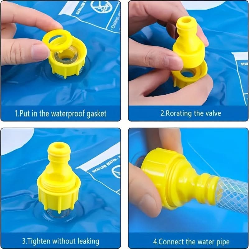 Water Mat Inflatable PVC Integrated Spray