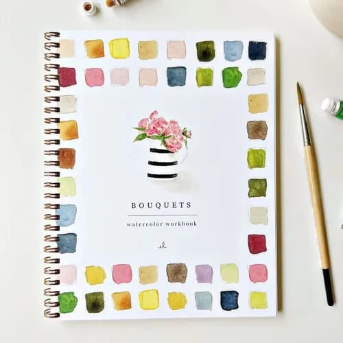 Watercolor Adventure Workbook for Beginners | Guided Steps | ArtFlow