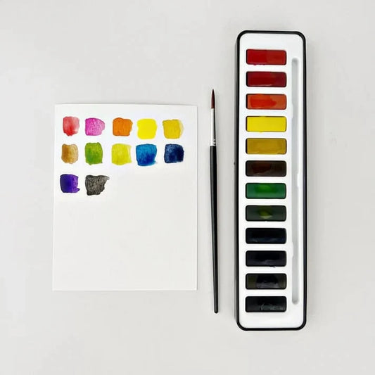 Watercolor Workbook Guided Step By Step 120 Lb Paper