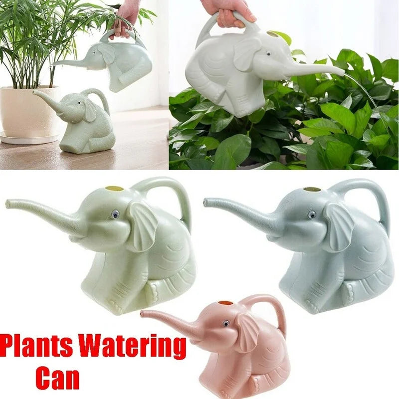 Watering Can Elephant-Shaped Lightweight Precise Spout