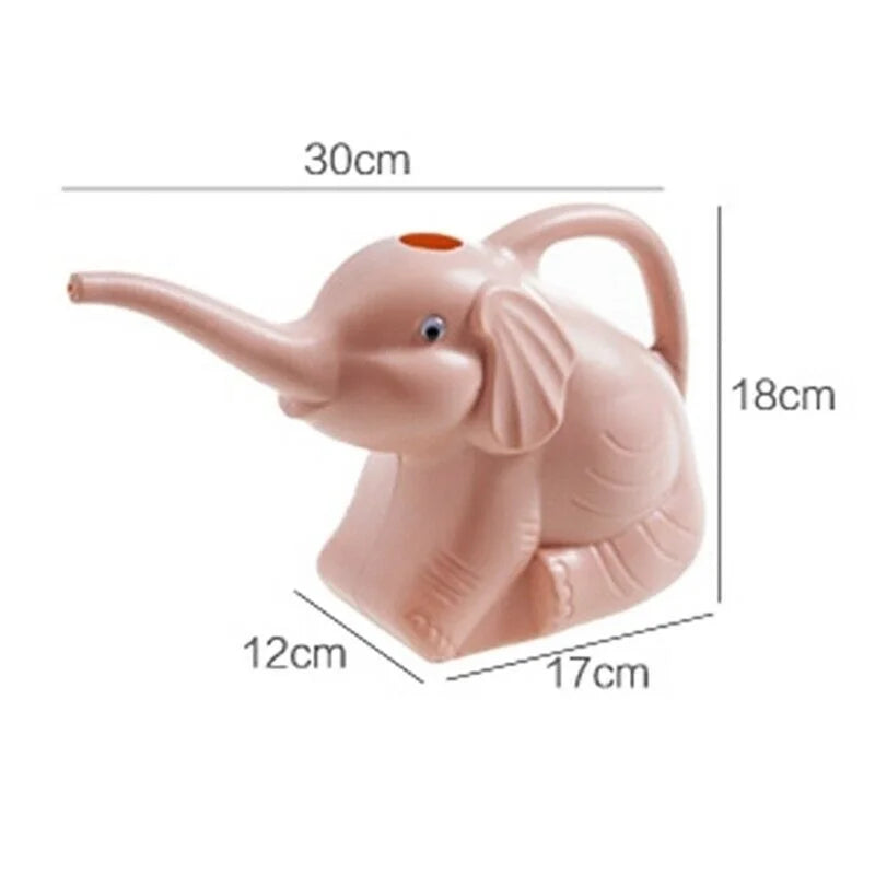 Watering Can Elephant-Shaped Lightweight Precise Spout