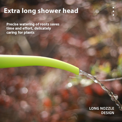 Watering Can Long Narrow Spout & Ergonomic Handle