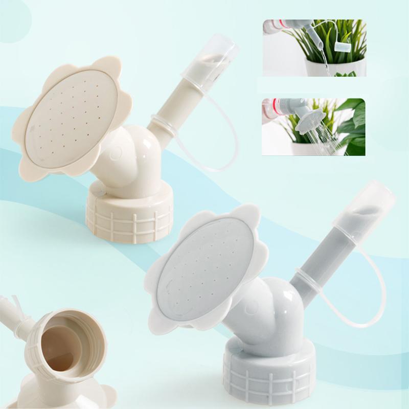 Watering Nozzle 2L Bottles Flower-Shaped Dual Spray & Stream