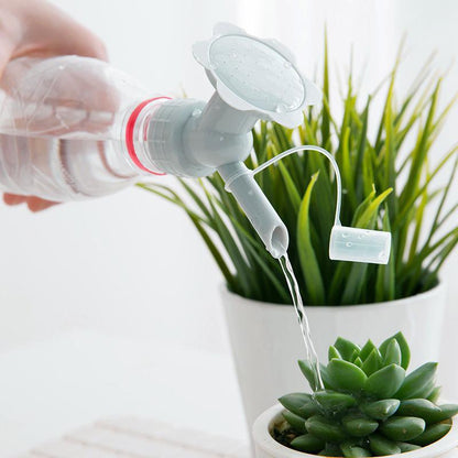 Watering Nozzle 2L Bottles Flower-Shaped Dual Spray & Stream