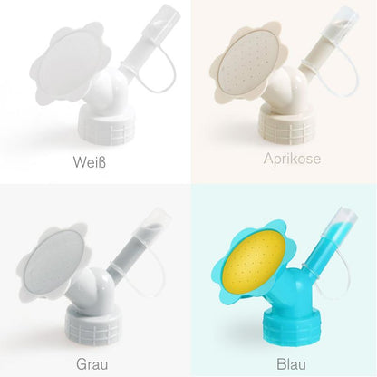 Watering Nozzle 2L Bottles Flower-Shaped Dual Spray & Stream