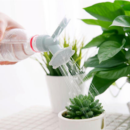 Watering Nozzle 2L Bottles Flower-Shaped Dual Spray & Stream
