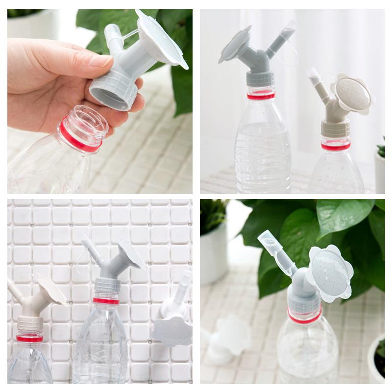 Watering Nozzle 2L Bottles Flower-Shaped Dual Spray & Stream