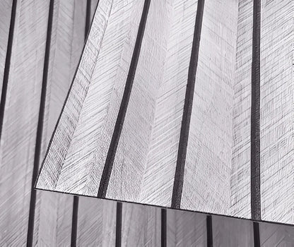 Waterproof PVC Wall Panels Featuring Wood Slat Design, 40x300 cm Roll