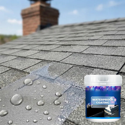 Waterproof Sealant UV-Resistant Water-Repellent Covers 613 Sq Ft