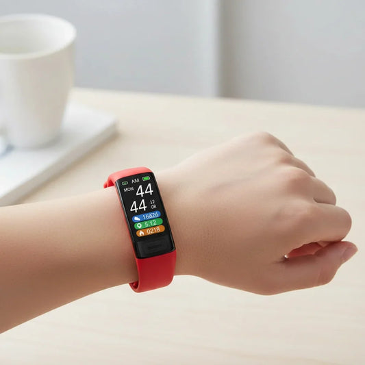 Wearable Health Monitor ECG Blood Pressure & SpO2 Tracking