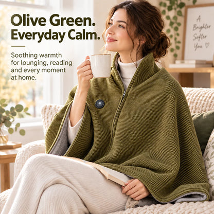 Wearable Heated Blanket Active Heating Hands-Free Comfort