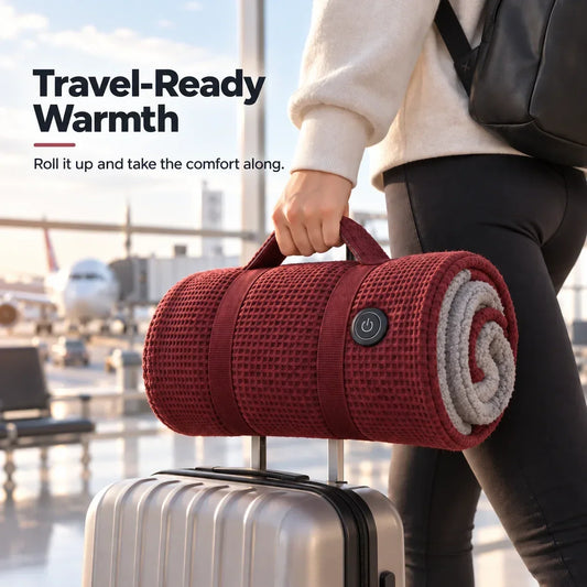 Wearable Heated Blanket USB Powered 3 Heat Settings